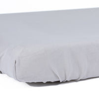 Linen Cotton Changing Pad Cover Grey