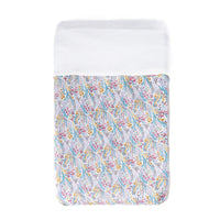 Bell and White Reversible Duvet Cover