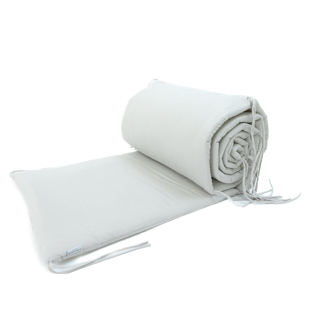 Grey Linen Cotton Bumper