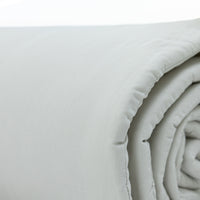Grey Linen Cotton Bumper