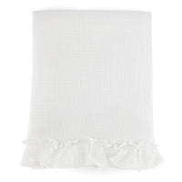 Sábana Encimera cunita blanca