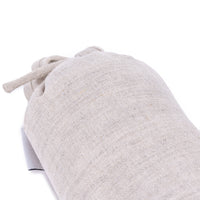 Anti-roll Pillows - Beige Linen-Cotton Mix
