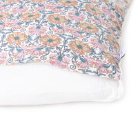 Funda almohada grande  Honey Blossom y Blanco