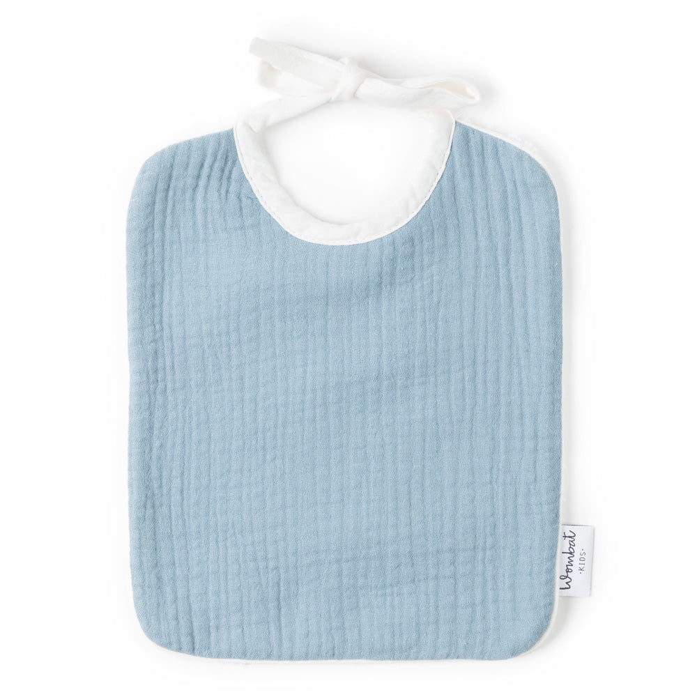Large Bib - Storm Blue
