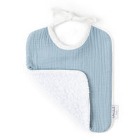 Large Bib - Storm Blue
