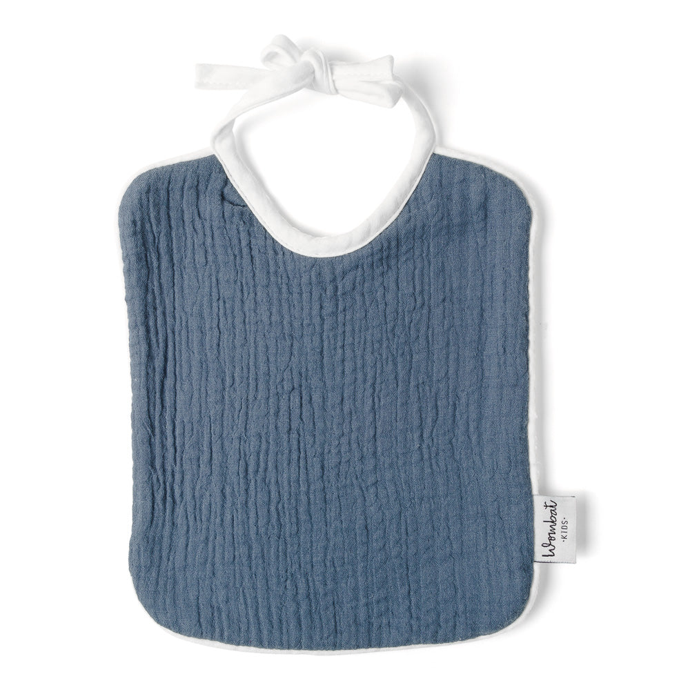 Large Bib - Blue