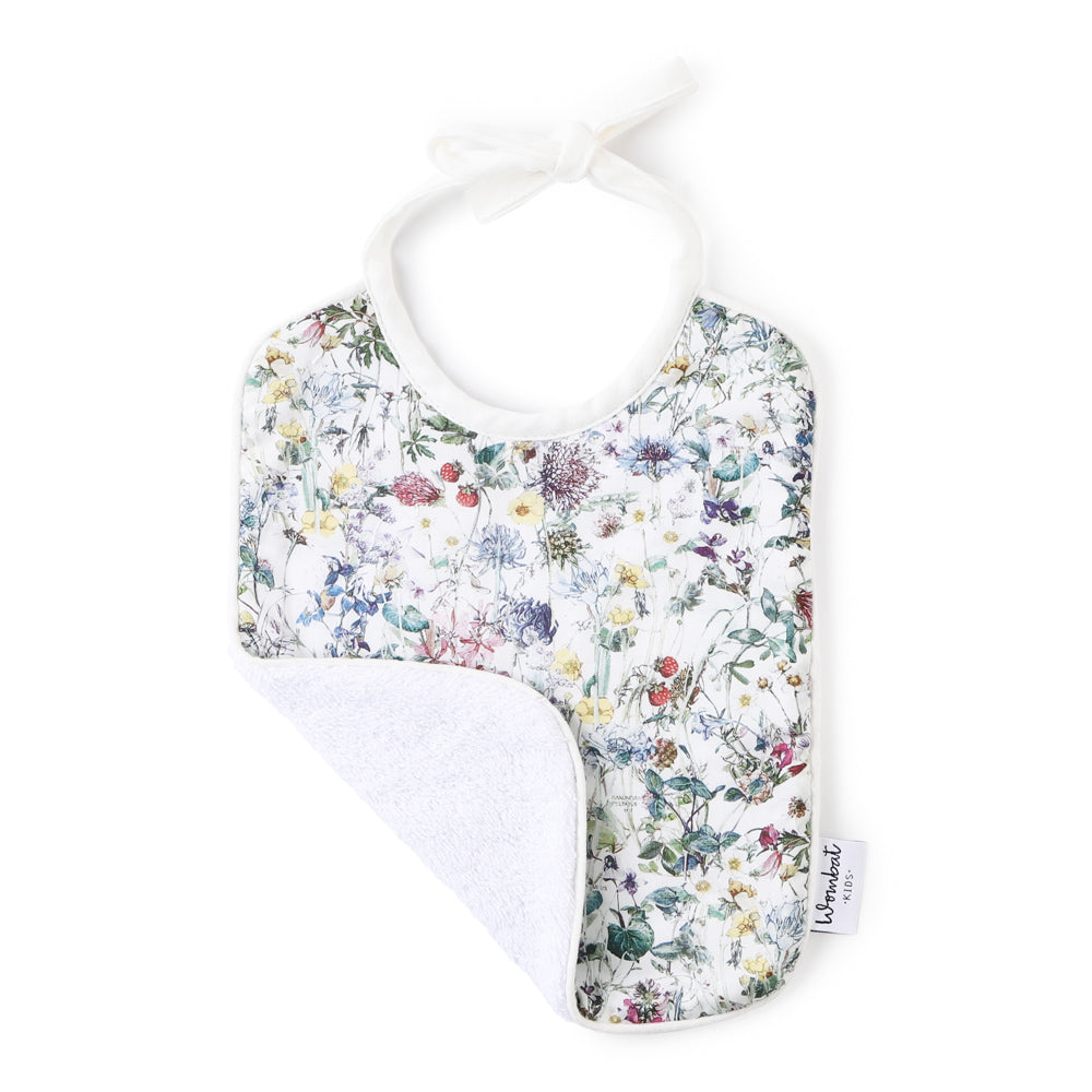Large Bib in Secret Garden