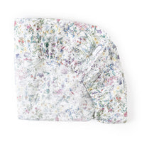Fitted sheet for crib and moses basket in Secret Garden - Liberty Fabric
