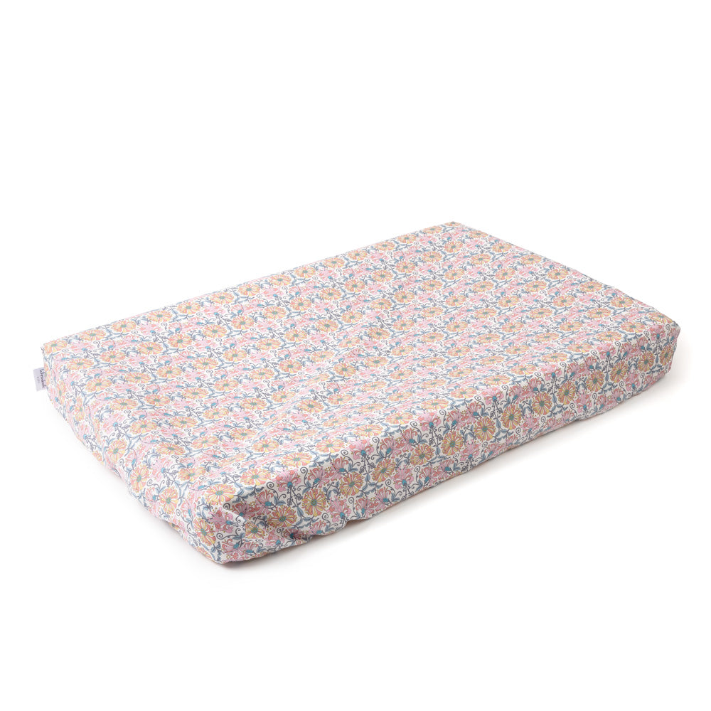 Honey Blossom Changer case - Liberty Fabric