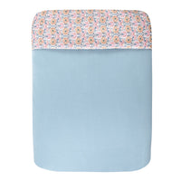Honey Blossom and Blue Storm - Liberty Fabric Settle