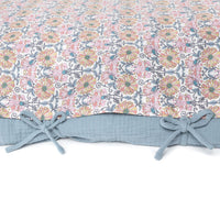 Honey Blossom and Blue Storm - Liberty Fabric Settle