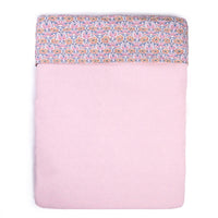 Duvet Cover - Honey Blossom Liberty and Pink Cotton