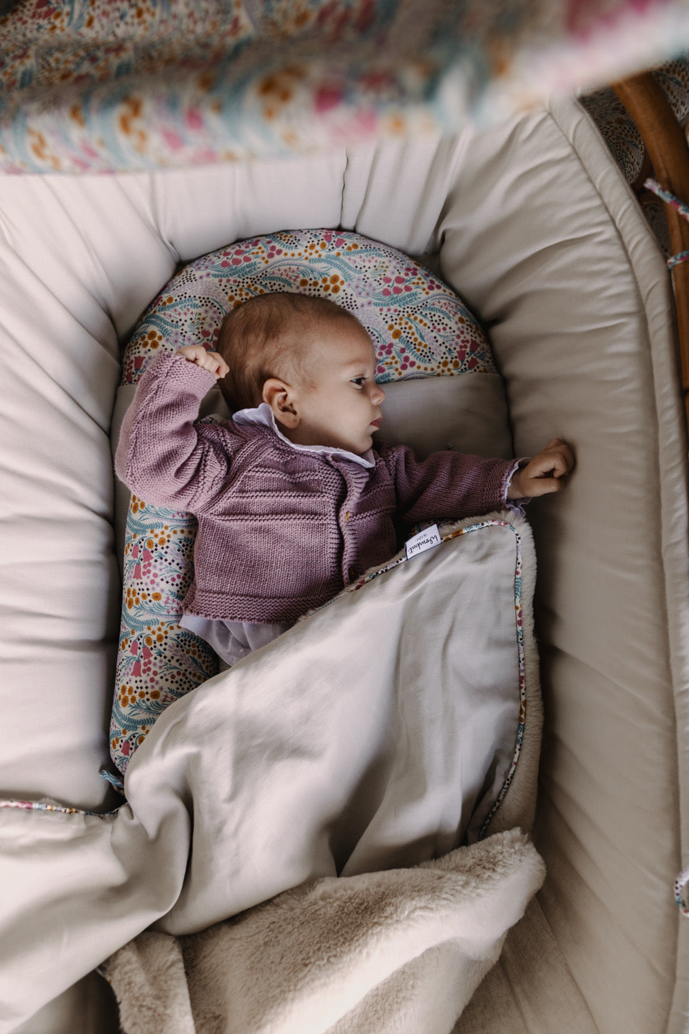 Grey Linen Cotton Blanket 