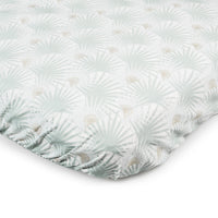 Fitted sheet for crib and moses basket in Palm Trees