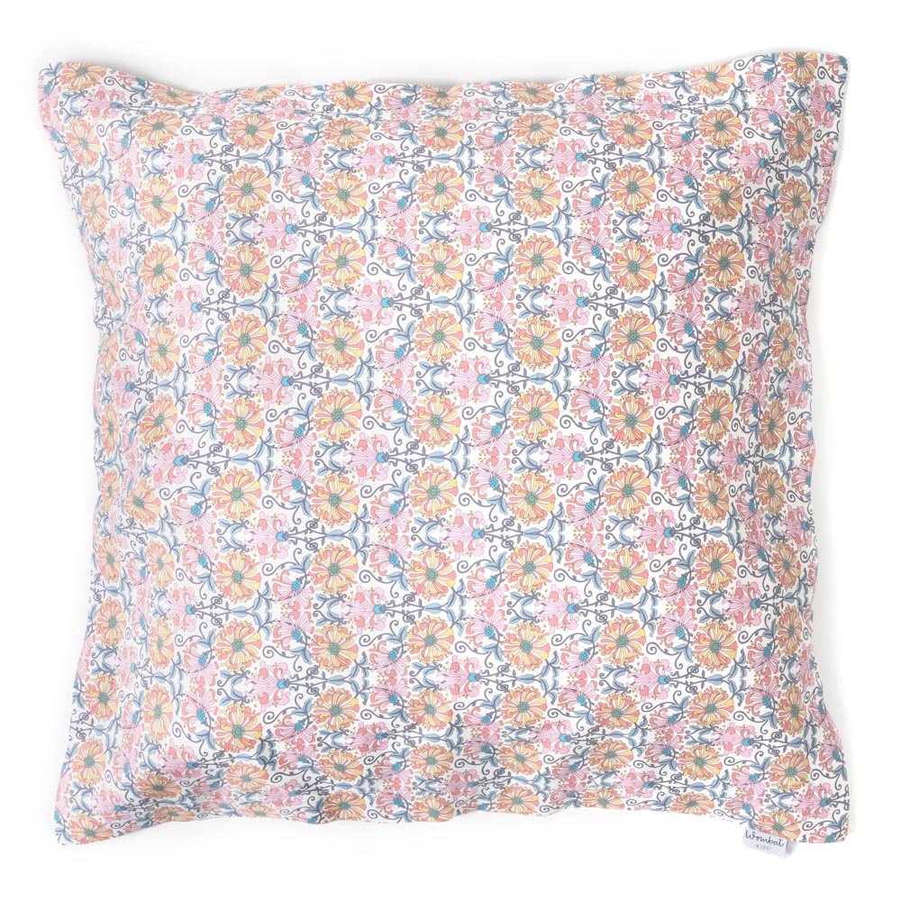 Pillowcase (square) Honey Blossom and Pink