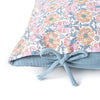 Funda almohada pequeña Honey Blossom y Storm Blue